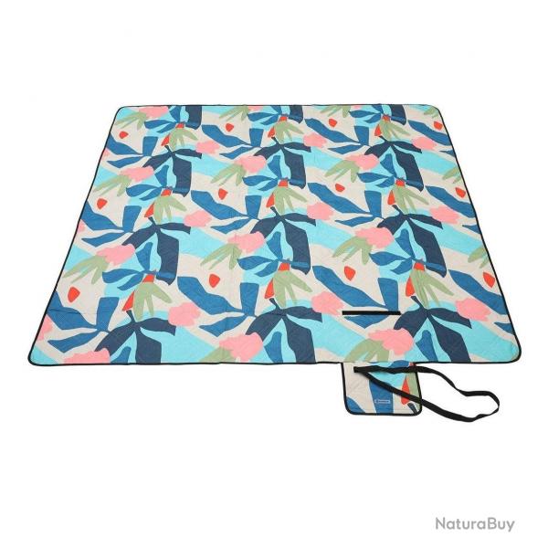 Couverture de pique-nique 200 x 200 cm tapis de plage grand pour camping parc cour extrieur surfac