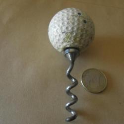 vintage tire-bouchon balle de golf A.E Penfold no° 2 annes 40