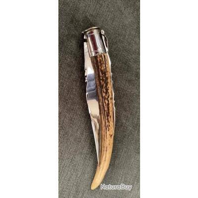 Magnifique couteau de type NAVAJA à Palanquille Pièce unique Angel ...
