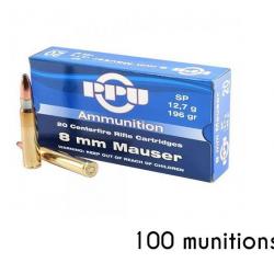 200 munitions 8x57 js 196 grains softpoint 