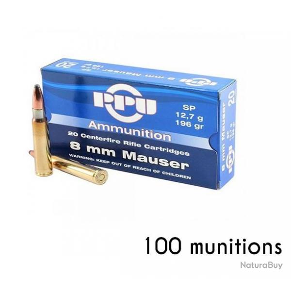 200 munitions 8x57 js 196 grains softpoint 