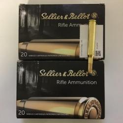 Balles Sellier & Bellot SP cal.7x64  - lot de 39 balles
