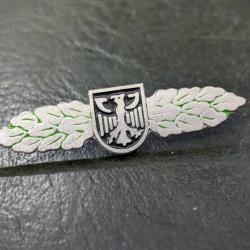 A pins Insigne Brevet Pilote Militaire Armée de l'air allemande Luftwaffe badge Taille : 40 * 11 mm