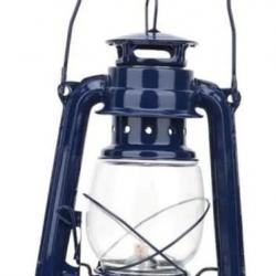 Lampe à pétrole vintage kérosène lampe lanterne à pétrole Bleu Décoration