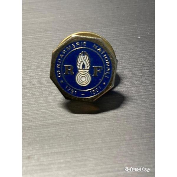 Pins du bicentenaire de la Gendarmerie