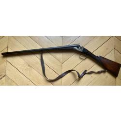 Fusil de chasse calibre 12/65 artisan Français Saint-Etienne (canons Marsot)