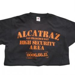 T-shirt Prison d'Alcatraz - 100% coton manches courtes