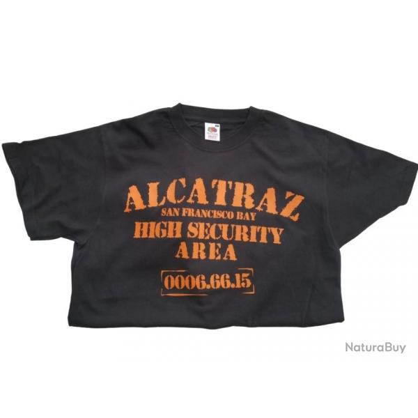 T-shirt Prison d'Alcatraz - 100% coton manches courtes