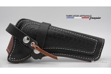 Ceinture Double Holster Marron Cowboy Shérif