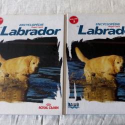 Livres : Encyclopedie Royal Canin du Labrador - tome 1 & 2