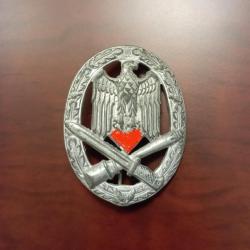 INSIGNE HEER D'ASSAUT GÉNÉRAL Seconde deuxième guerre mondiale GM 3 reich badge allemand ww2