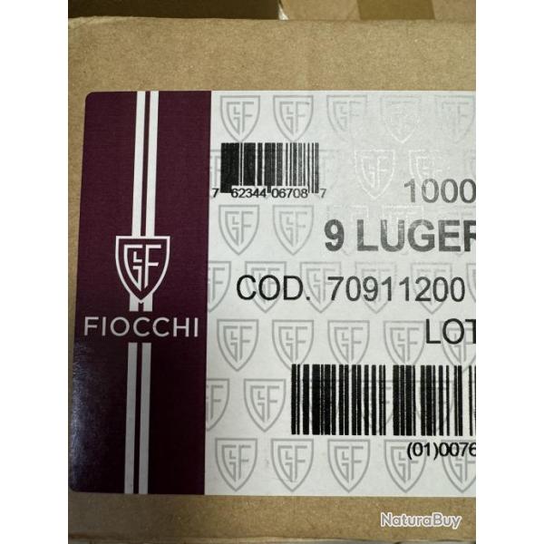 500 MUN FIOCCHI cal.9mm 124 GR PARA FMJ 