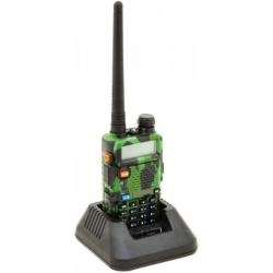 Talkie walkie VHF/UHF 144-146/430-440MHZ - FM radio - Bi bande - Camouflage - Livraison gratuite