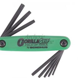 BONDHUS GORILLA GRIP SET TORX T9/T40