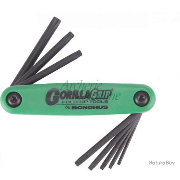 BONDHUS GORILLA GRIP SET TORX T9/T40