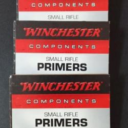 Amorces winchester small rifle 350 amorces