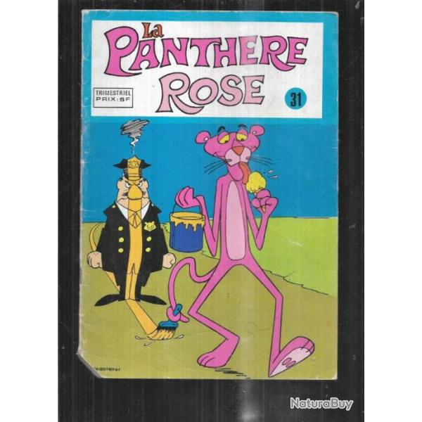 la panthre rose  enfantina collector 1979 trimestriel 31 , bd