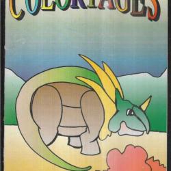 coloriages dinosaures  enfantina collector 1979 ?