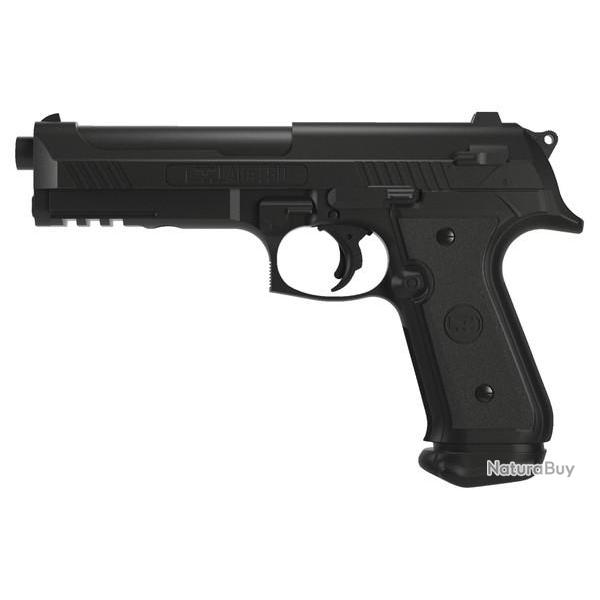 Pack pistolet LTL Alfa 1.50 cal. 50 noir 7cps + 50 billes caoutchouc 18J
