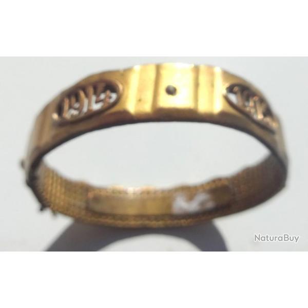 bracelet travail ceinture obus tranche poilu poilus soldat 14-18 14/18 dat or bijou bijoutier