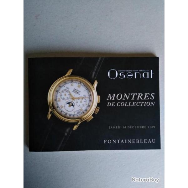 Montres de collection. Catalogue de vente aux enchres. Osenat