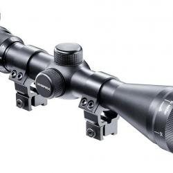 Lunette Umarex RS 3-9x40 ret L8 lumineux à colliers ø25.4mm livrée avec montage -rail 11mm