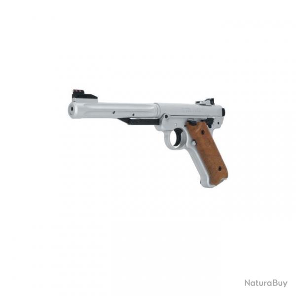 Pistolet  plombs Ruger Mark IV 4,5mm Inox