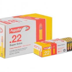 50 munitions AGUILA 22lr Super Extra "Grande Vitesse"