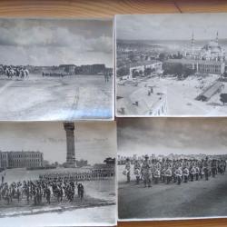 4 photos troupes françaises à Constantinople/Istanbul