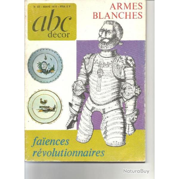 Revues ABC Dcor N 65 Armes Blanches