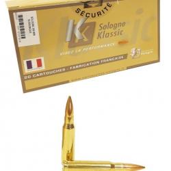 MUNITIONS SUBSONIQUES SOLOGNE 308 WIN 168 GRAINS