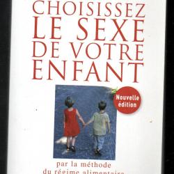 choisissez le sexe de votre enfant par la méthode du régime alimentaire dr françois papa ?