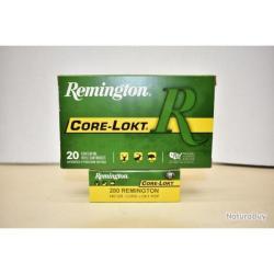 2 boites de balles Remington calibre 280rem  140gr