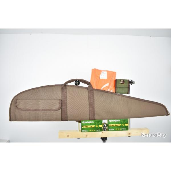 Pack Battue 2 boites Remington calibre 280rem + pochette + foureau et gilet