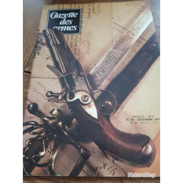 Gazette des armes anne 1977