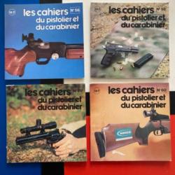 Les cahiers du Pistolier et du Carabinier 56 58 59 60 1980