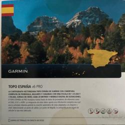 Carte topo Espagne V6 Pro Garmin 1/25 000