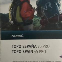 Carte topo Espagne V5 Pro Garmin 1/25 000