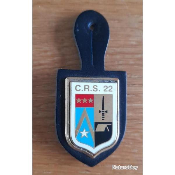 Insigne pucelle Police C.R.S. 22 (obsolte)