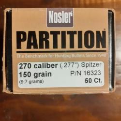Nosler Partition  270 Win 150 grain