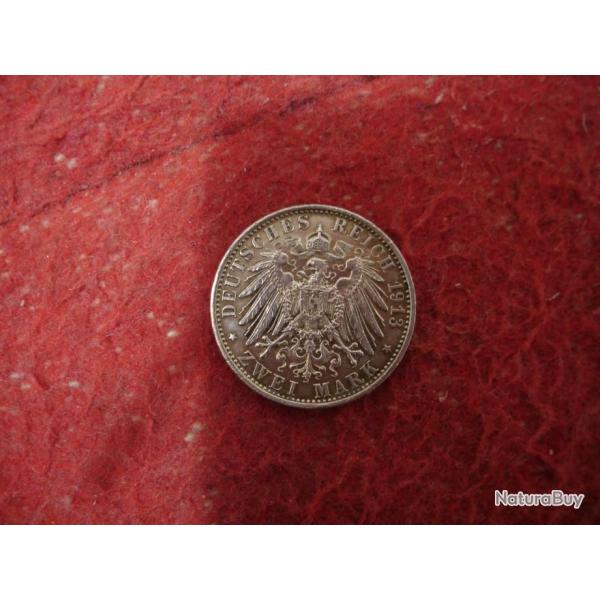 Pice Allemande (Empire) argent zwei Marck 1913 - 2 Marck