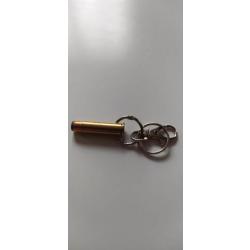 Porte clefs avec munition de manipulation neutralisée cal. 357 magnum.