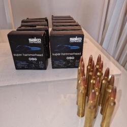 Munitions SAKO 300WIN MAG SUPER HAMMERHEAD 11,7g 180gr
