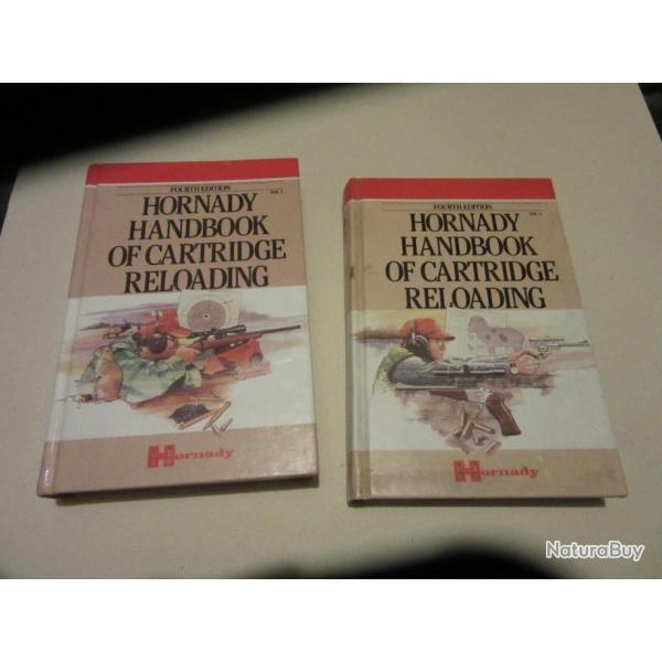 Manuel rechargement Hornady  4eme dition   en 2 volumes (en anglais)