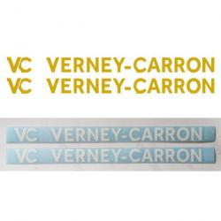 2x Verney Carron autocollants. Taille 240x18mm. 11 couleurs au choix. Idéal pour fusils monocanon
