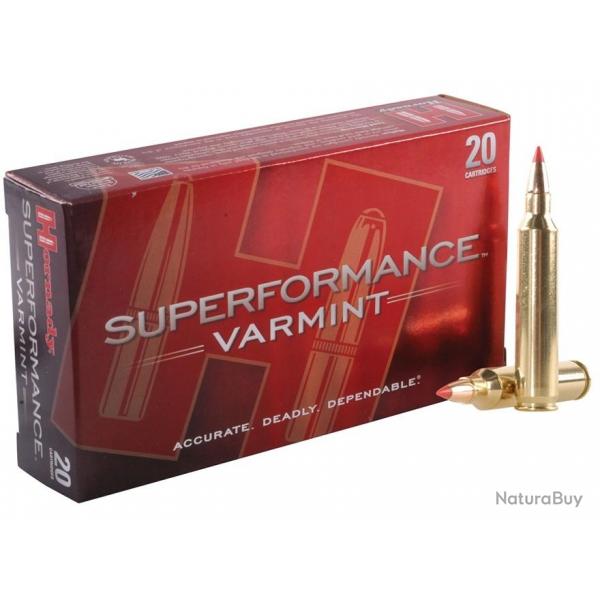 20 MUNITIONS HORNADY SUPERFORMANCE VARMINT 204 RUGER 40 GRS V-MAX