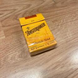 Vintage : PAQUET DE CIGARETTES DE COLLECTION AMSTERDAMER cigarettes Hollandsche Tabak