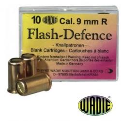 Munitions pour revolver Flash X10 - "Wadie cartridge" Calibre 9mm R