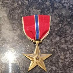 Vends médaille U.S BRONZE STAR seconde guerre mondiale