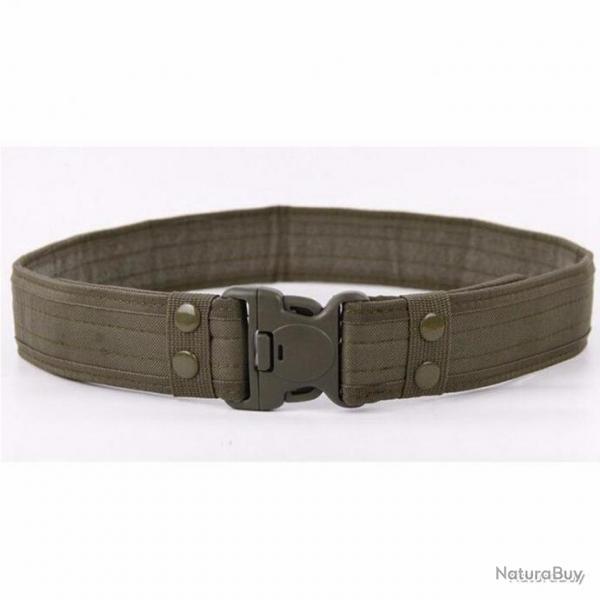 Ceinture de Combat Vert Tactique  Chasse Randonne camping disponible dans plusieurs couleurs